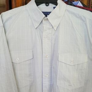 Roper Plaid Button down Long Sleeve Shirt Size M tall